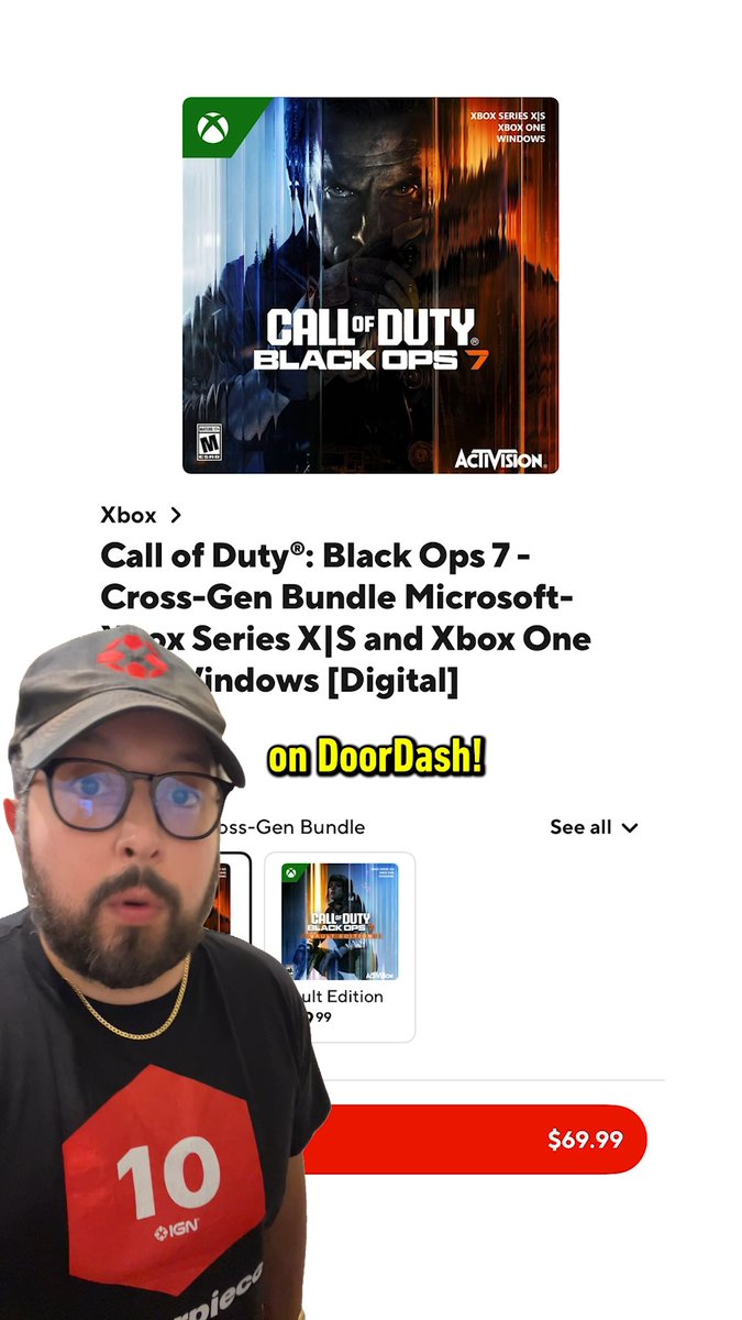You can now buy digital video games on DoorDash, and eligible DashPass members who spend $50 on a digital game get a free DoorDash digital gift card. Plus, you can get physical games, consoles, accessories, and snacks delivered to your door all from the same app. Presented by DoorDash
