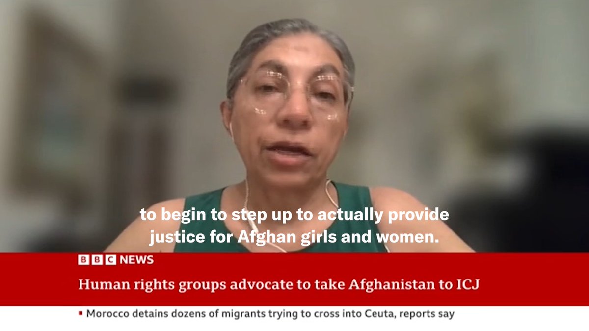 It’s time for the world to step up and pursue justice for Afghan girls and women. Five years after the Taliban’s takeover of Kabul, I joined BBC News (UK) to discuss the growing push for international justice: