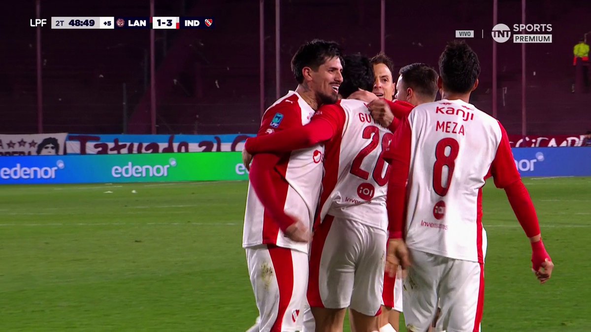 🔥🇨🇱 MAXI GUTIÉRREZ PARA EL 3-1 DE INDEPENDIENTE ANTE LANÚS DE VISITANTE.