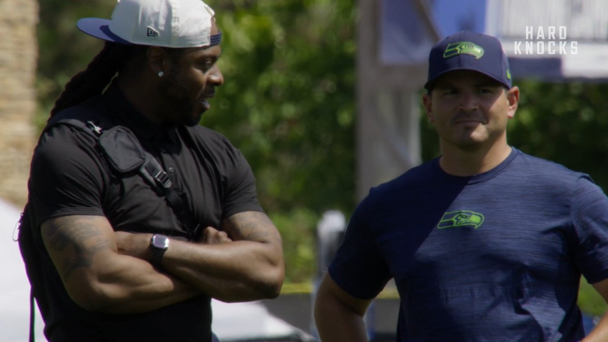 Mike Macdonald kept it real with Richard Sherman about the Seahawks' hunger level 🗣️ Richard Sherman New Hard Knocks: Training Camp with the @seahawks Tuesday at 9pm ET on HBO Max