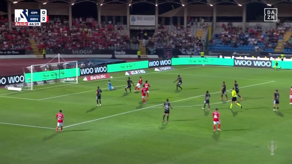 SIETE GOLES🤯 Benfica derrota a Casa Pia por GOLEADA🦅 Prestianni 3', Silva 14', Pavlidis 47' 49' 54', Ofori 58' (p.p.) Durán 61' #PRIMEIRALIGAenDAZN 🇵🇹