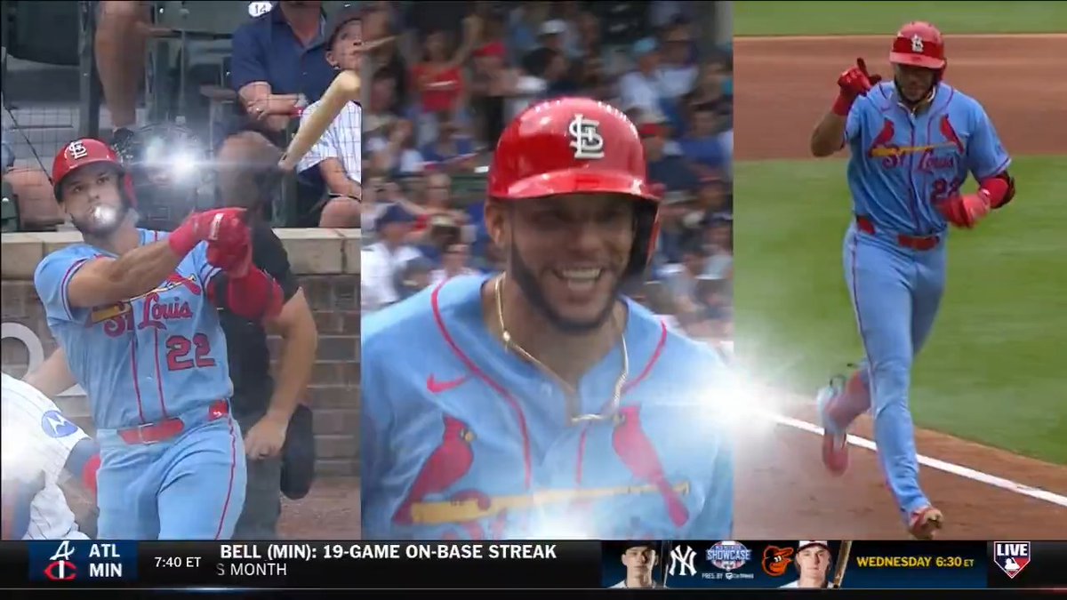 Joshua Báez became the first player EVER to hit 3 HR in his MLB debut and he did it in a pair of borrowed cleats 😅📸 RyanDempster | Siera Santos