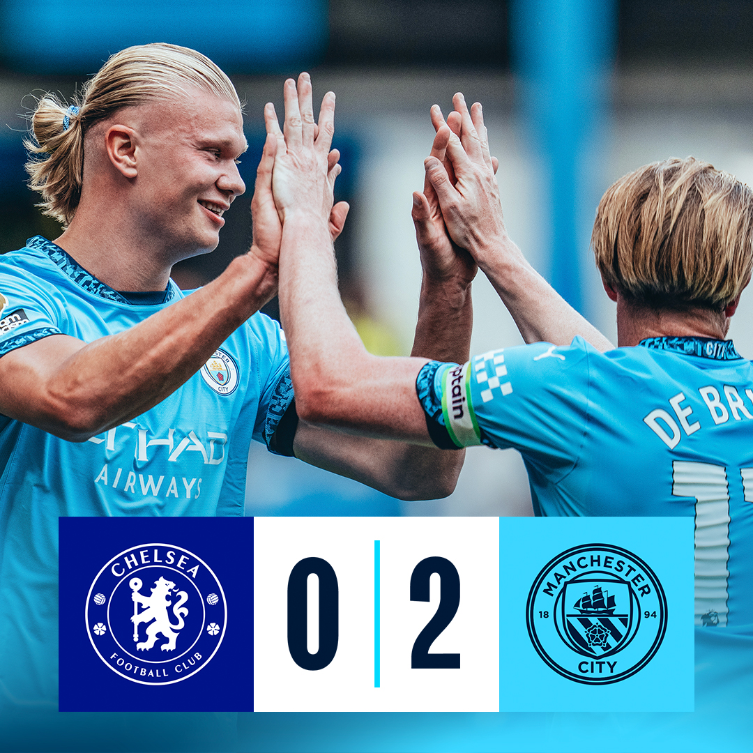 #OnThisDay: Chelsea 0-2 #ManCity [2024] ⚽️ [18'] @erling ⚽️ [84'] Mateo Kovacic