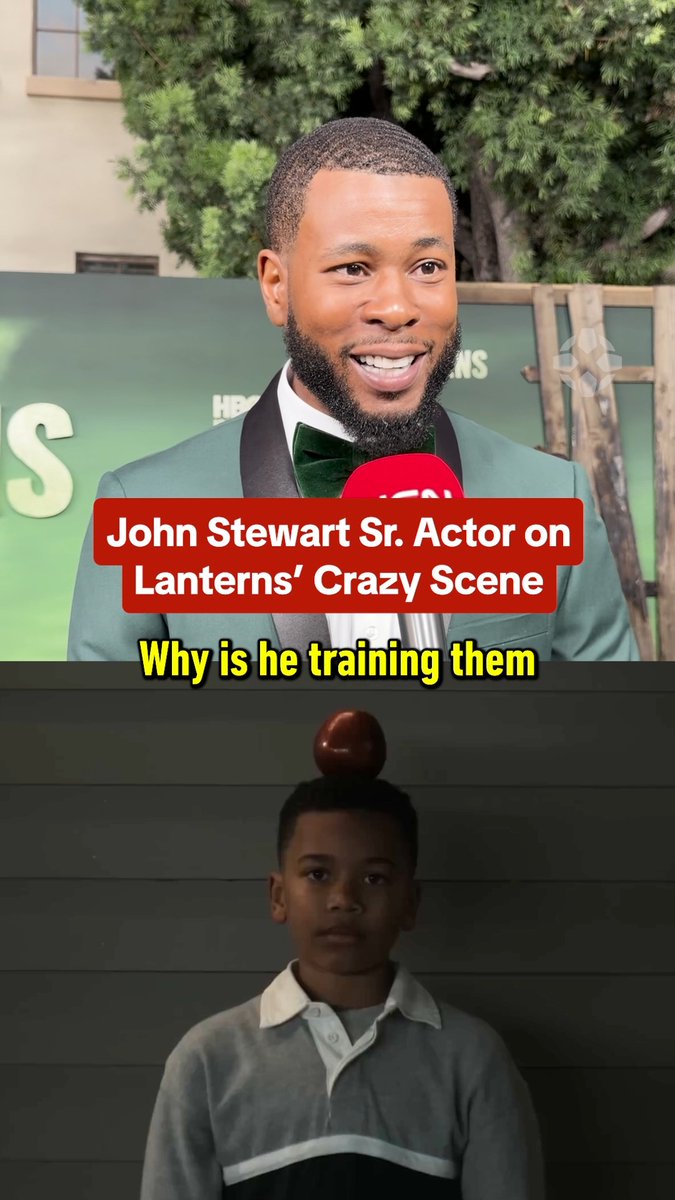 Lanterns star J. Alphonse Nicholson talks about his crazy opening scene in Episode 1: