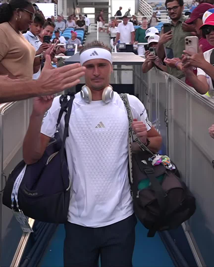Bring on the night 🤩 2021 champ Zverev takes on Atmane next at #CincyTennis WATCH 👉