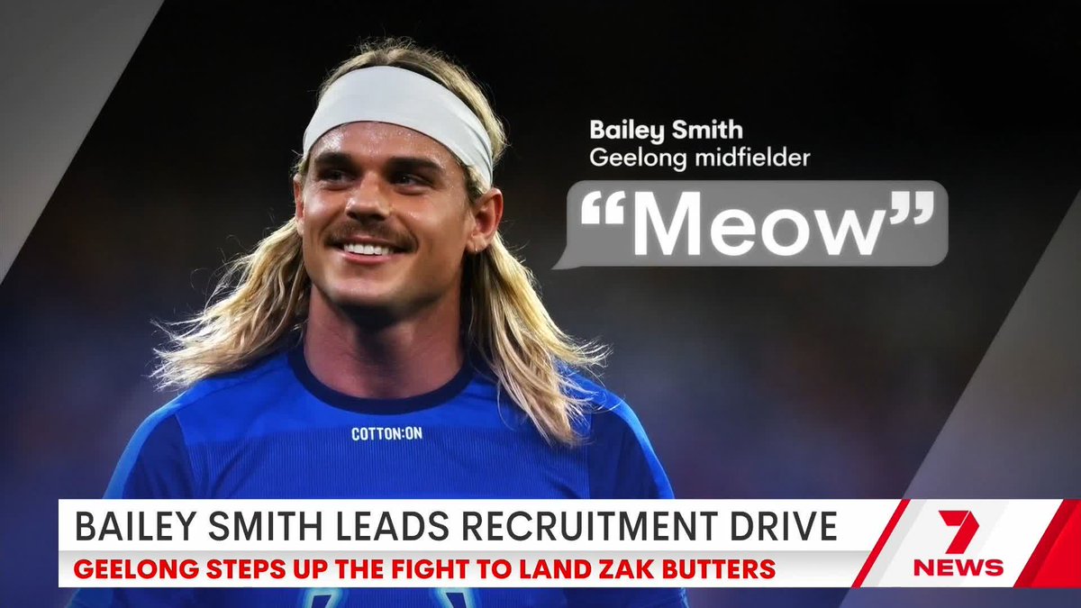 Bailey Smith has made an in-person pitch on the Geelong lifestyle to Zak Butters, per Xander McGuire 👀