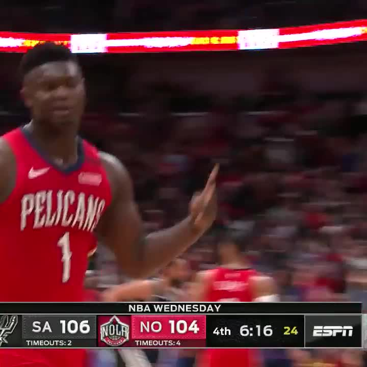 Eu NUNCA vou esquecer de quando o Zion Williamson estreou marcando 17 pontos seguidos no 4° período. Ali eu tive certeza que ele seria superstar. Que tristeza...