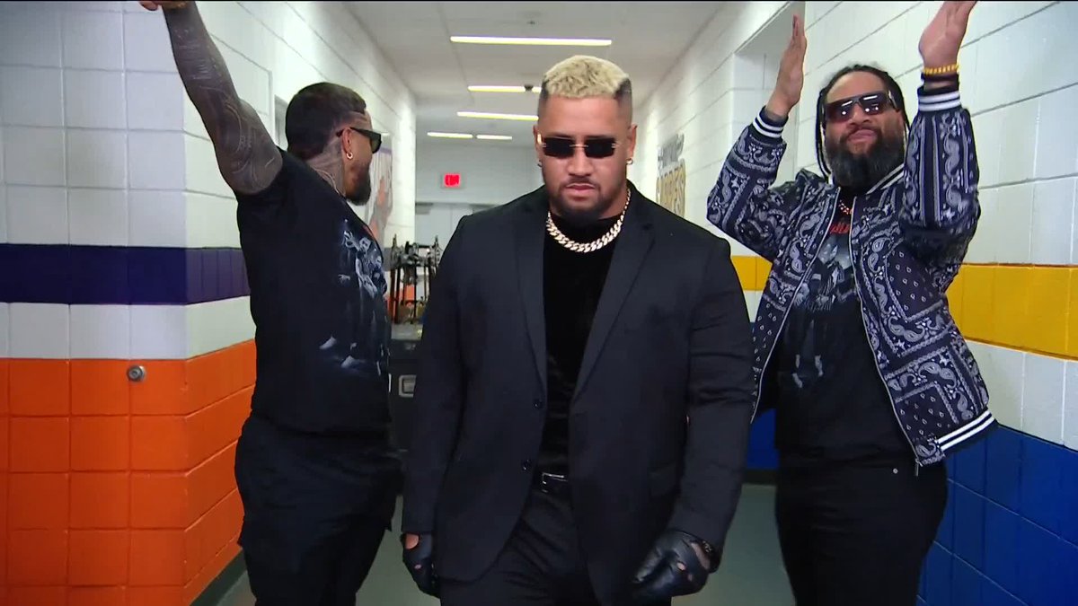 .The Usos are beyond excited to deliver Solo Sikoa to Roman Reigns tonight! 👀