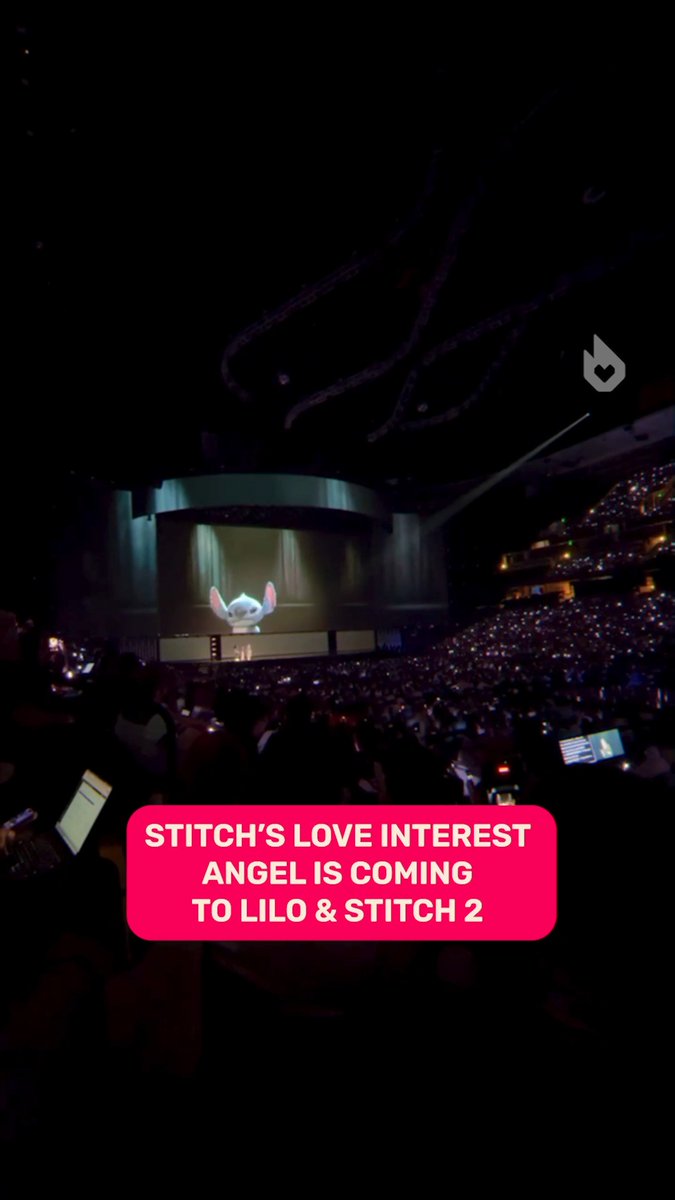 Angel will officially be joining Stitch in Disney's upcoming #LiloAndStitch2 👏 #D23