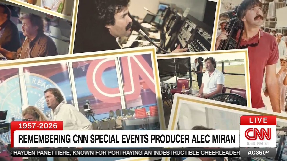 Remembering CNN legend Alec Miran.