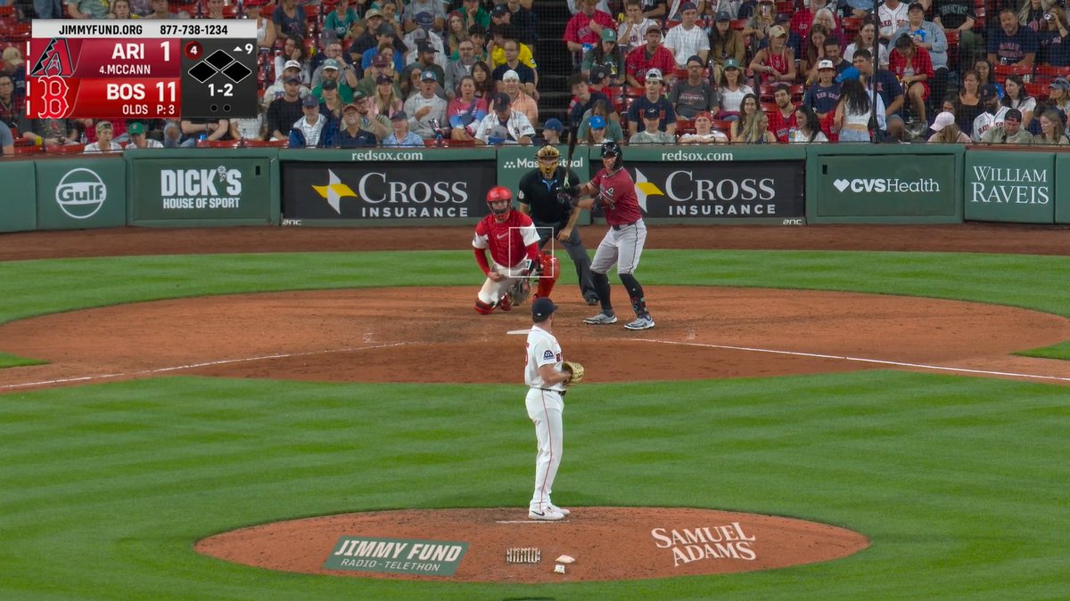 SAVE THAT BALL ⚾ 🥹 Wyatt Olds has his first career K!