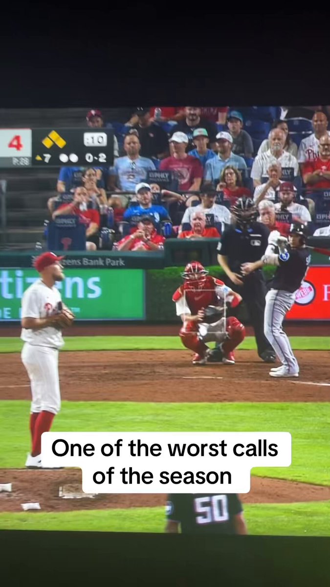 One of the worst calls of the season