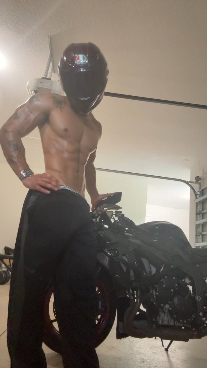 It’s just the two of us 🏍️