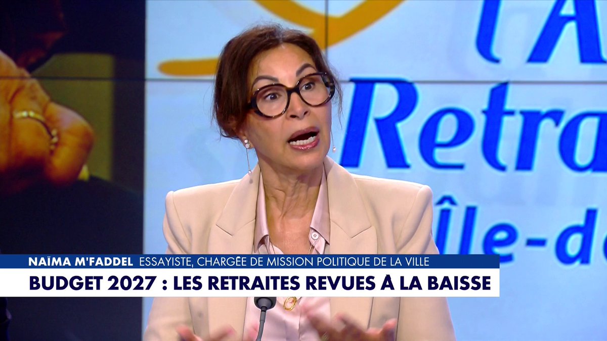 «Nos aînés ont travaillé beaucoup plus que notre génération» : Naïma M'Faddel revient sur la possible baisse des retraites dans le budget de 2027. Toute l'info est à retrouver sur
