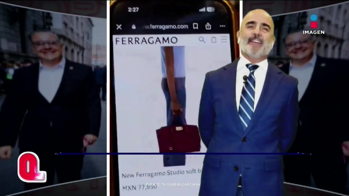 El famoso bolso de Lilly Téllez #QuéImporta con Eduardo Videgaray de Rivera Torres y jr sancristobal