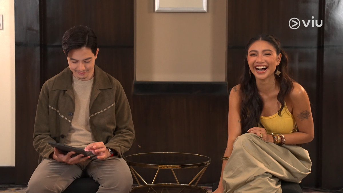 fan tweets and edits? nadine and alden are seated. 👀💛 let’s see how they react to all the kilig, chaos, and creativity from the karajao fans! 😂 #LoveSiargao