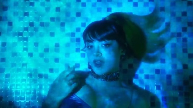You guys are too young to remember. She was once the leader of the bad songs room