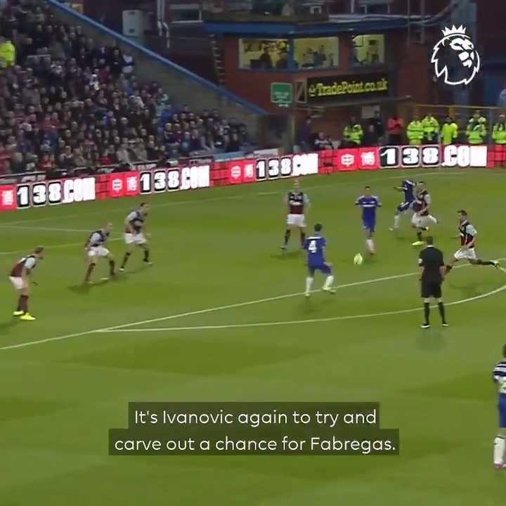 🇪🇸😍 12 years ago today, Cesc Fabregas produced this assist for Chelsea. Quality! 🪄