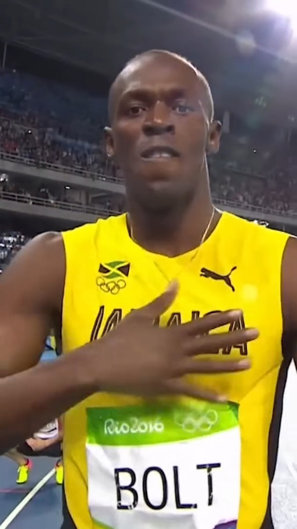 10 years since Usain Bolt did THIS in Rio ⚡