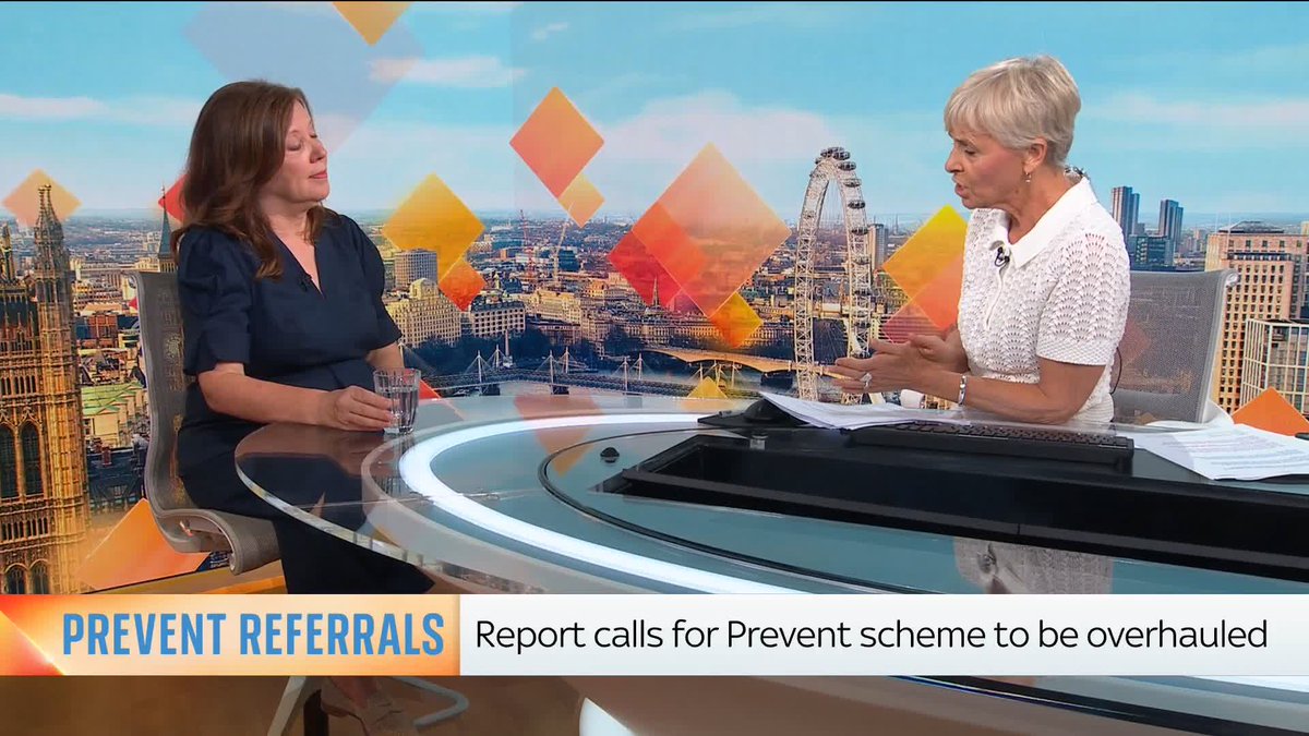 '70% of children referred for the Prevent scheme are of no specific ideology... many of them are fixated on violence' Children's Commissioner for England Dame Dame Rachel de Souza says those children's cases were closed without progressing through the programme.