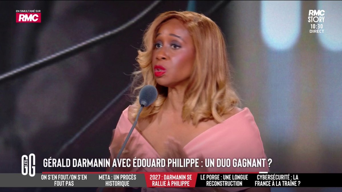 🔵 Gérald Darmanin soutient Édouard Philippe à la présidentielle. Duo gagnant ? 🎙️ Joëlle Dago-Serry : "Je ne suis pas contre le réchauffé. Mais là, c’est un plat qui a pourri au frigo. Tu soulèves le couvercle du Tupperware, il y a de la moisissure" #GGRMC