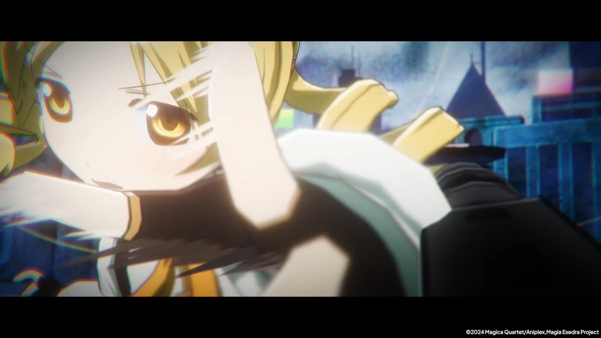 ✦•┈┈┈┈┈•✶• ┈┈┈┈┈•✦ 「[新編]叛逆の物語」 3Dムービー大公開第2弾！ ✦•┈┈┈┈┈•✶• ┈┈┈┈┈•✦ 「叛逆の物語」イベント復刻開催記念✨ 本日は巴マミvs暁美ほむらの3Dムービーを特別に公開👀 #まどドラ #まどかマギカ