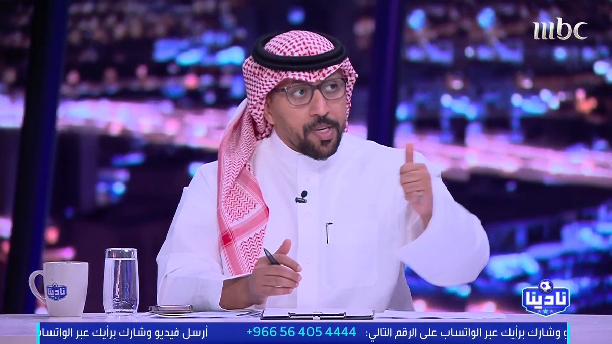 متعب الهزاع يجلد سامي الجابر ويحرجه ويكشف تناقضاته وتعصبه