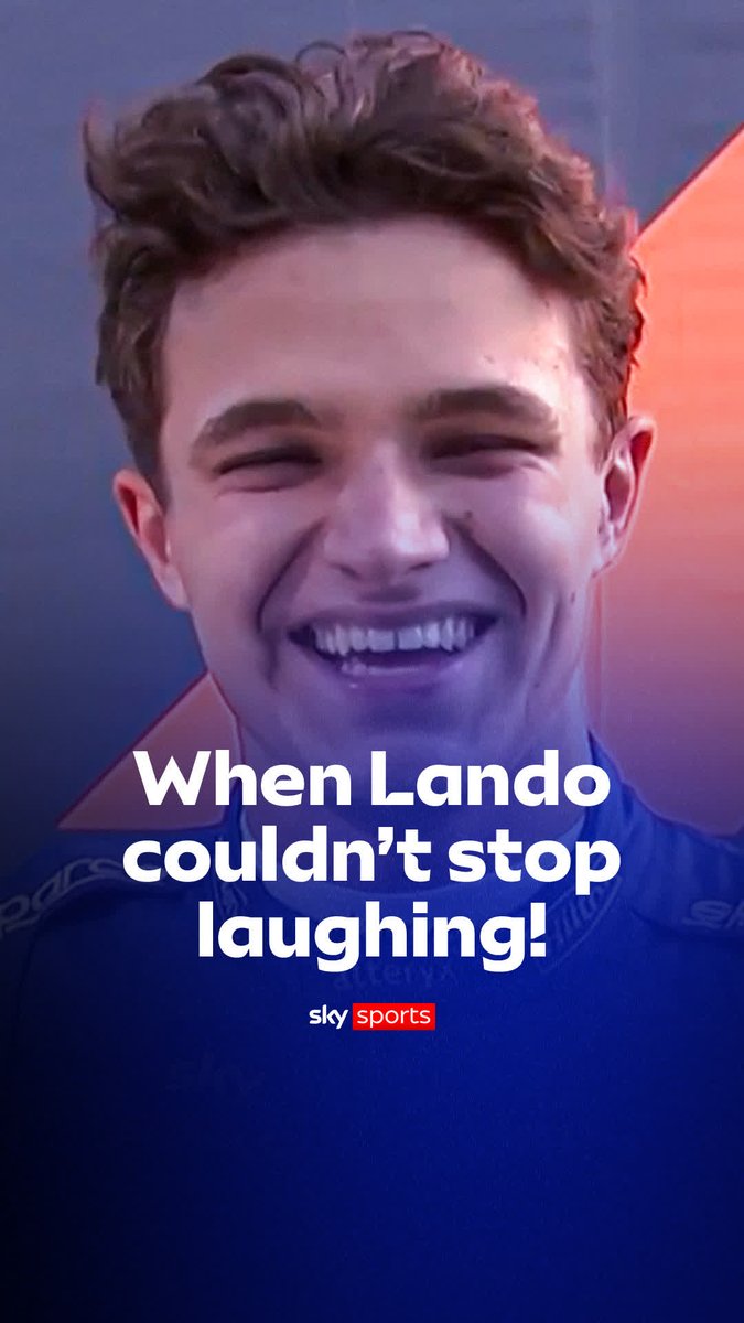 Lando failing the try not to laugh challenge 😅