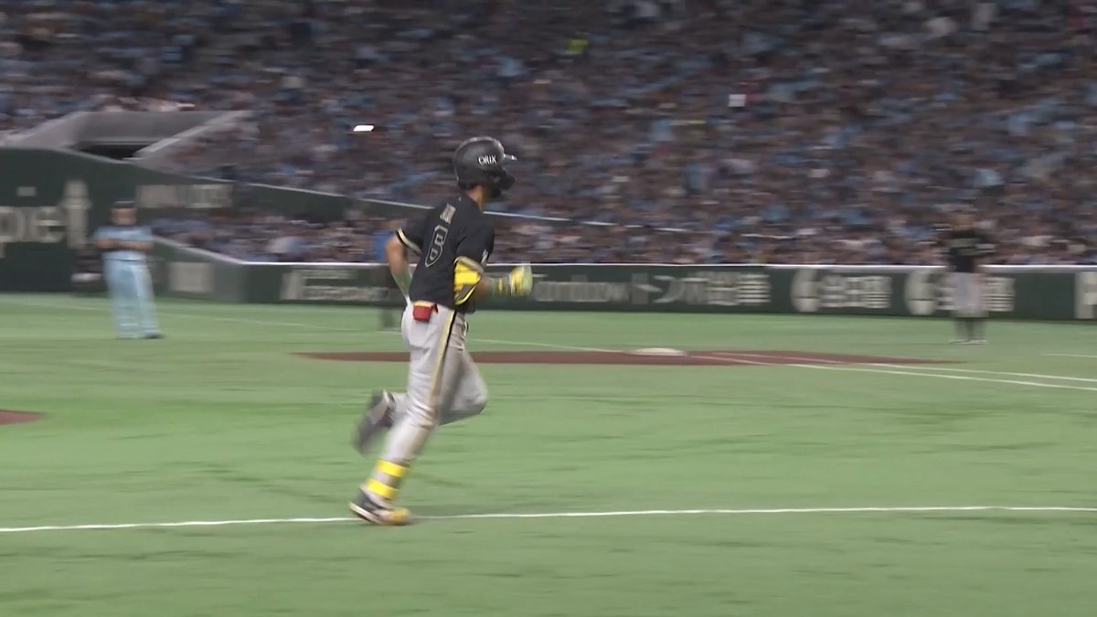 またも東京ドームで一発💪 オリックス 宗佑磨 選手の第11号ソロホームラン🌈