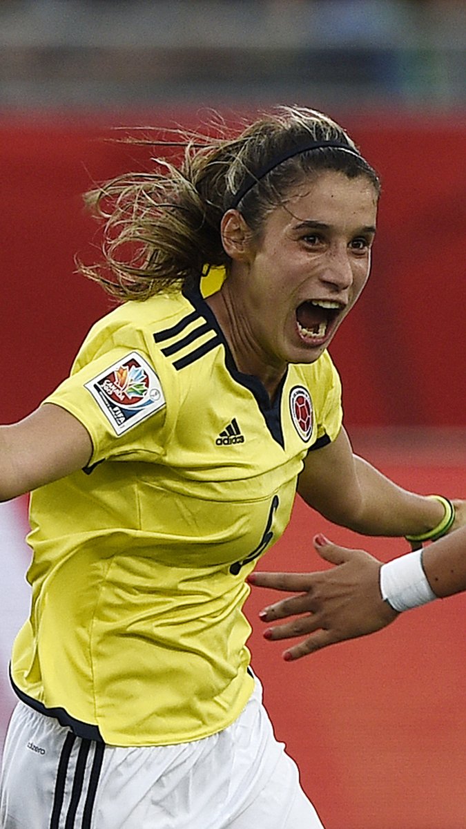 It doesn't get much more top corner. 🎯 Selección Colombia | #FIFAWWC