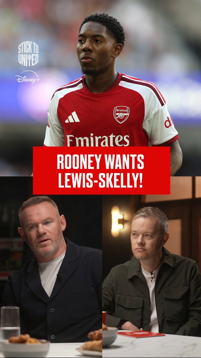 "Lewis-Skelly is a no-brainer!" 👀 Wayne Rooney believes Man United should make a move for the Arsenal youngster.