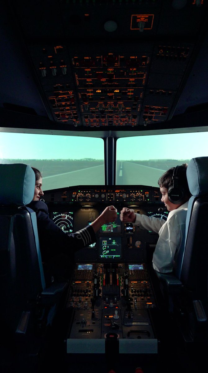 A little wonder, a big imagination and the passion to make it real can take you places. ✈️💙 Watch Siddharth, a young dreamer, get a little closer to the skies he’s always dreamed of. #goIndiGo