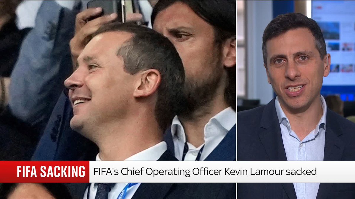 Football's world governing body, FIFA, has sacked one of its most senior figures after he criticised Gianni Infantino's plan to sell part of the World Cup to investors, Sky News understands. Sky News' sports correspondent Rob Harris reports. 📺 Sky 501