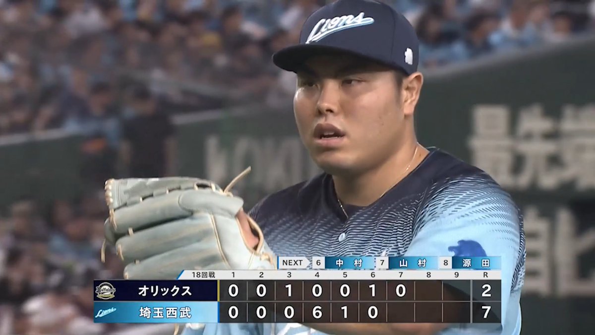 先発の #平良海馬 投手は7回2失点の力投！ 最後は力強い直球で見逃し三振を奪います！ #seibulions #打破 #アオフェス2026 #東京ドーム開催