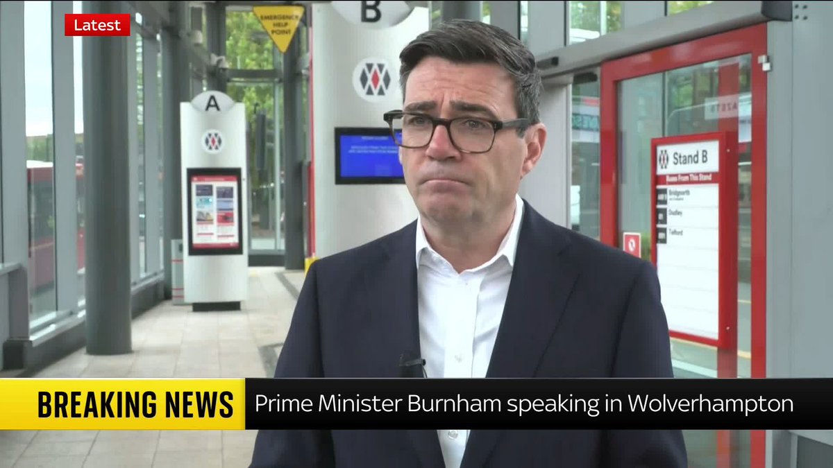 "I just want to make life that little bit better for people." Speaking to the media in Wolverhampton, Prime Minister Andy Burnham explains why he is taking West Midlands buses into public control and why he is expanding free 'lifeline ' bus travel for disabled pass holders.