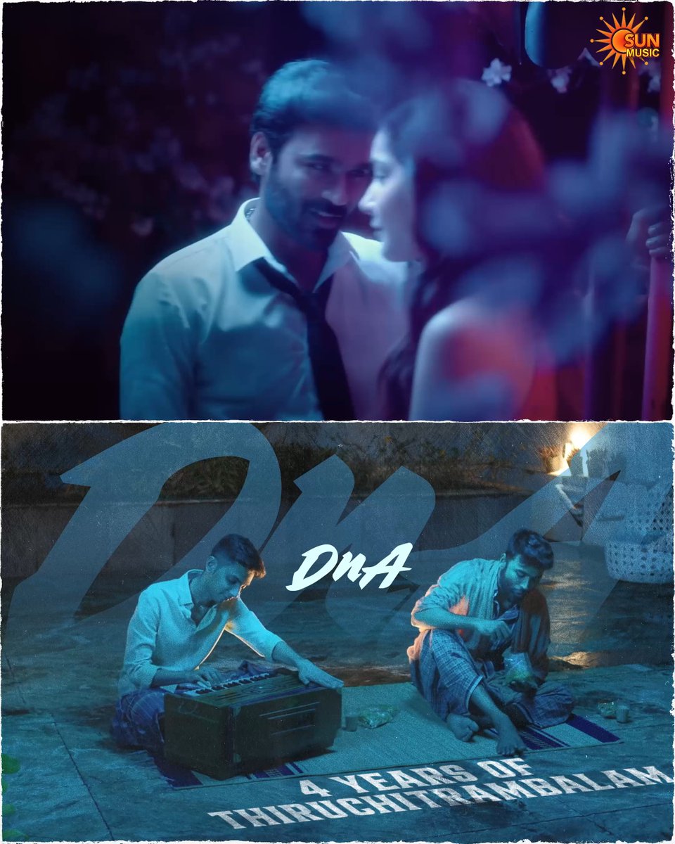 DnA combo always special✨😍 #SunMusic #Dhanush #4YearsOfThiruchitrambalam #NithyaMenen #Anirudh