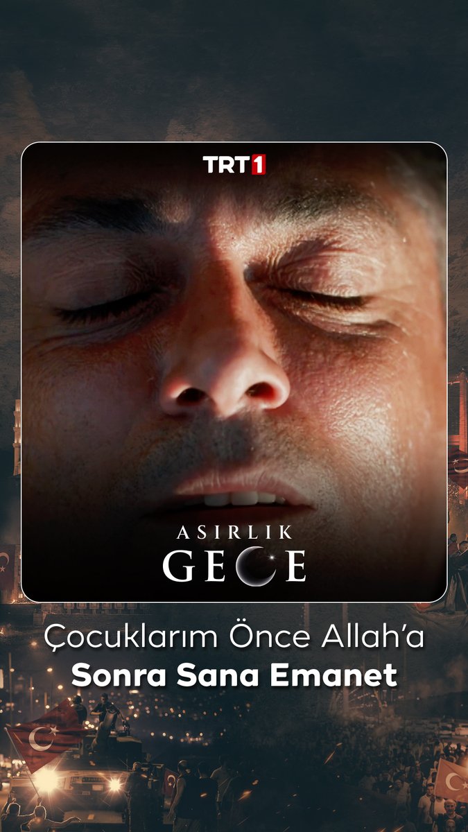 “Benim de bu cihandan gidişim Memleket sevdasından, hey canım hey" 🇹🇷 #AsırlıkGece yeni bölümüyle cuma saat 21.00’de TRT 1 ve tabii’de!