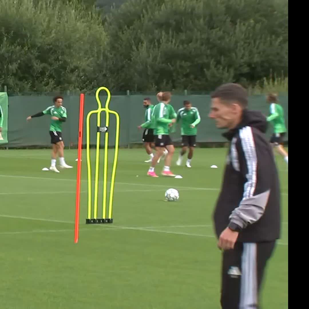 🟢 Celtic have been training ahead of their Champions League play-off first leg against LASK tomorrow. Predictions? ⤵️