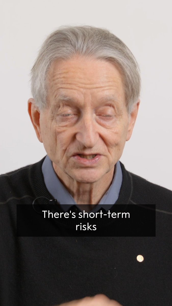 "Making these systems behave in a reasonable way is much like making a child behave in a reasonable way." 2024 physics laureate and pioneer in artificial intelligence, Geoffrey Hinton, discusses the question currently captivating society – what are the potential implications when AI surpasses human intelligence? Hinton played a key role in developing foundational techniques in modern AI, including backpropagation and deep neural networks, which form the basis for technologies such as ChatGPT, facial recognition, and autonomous vehicles. Prior to his resignation in 2023, he was a long-standing researcher at Google, where he contributed significantly to their AI advancements. He now publicly emphasises the importance of addressing the associated risks of AI development. Watch our full interview:
