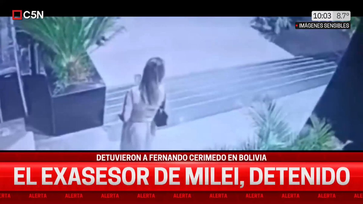 ➡️ Se conocieron imágenes del ataque a Nadia Beller Recibió tres balazos y se encuentra hospitalizada. 🔹Fernando Cerimedo, su expareja y exasesor de Javier Milei, está acusado por su presunta vinculación con el ataque armado. 📲 #C5N en vivo:
