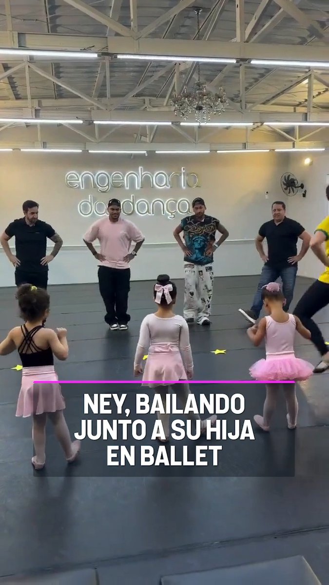🥹🇧🇷 Neymar Júnior BAILANDO BALLET con su hija.