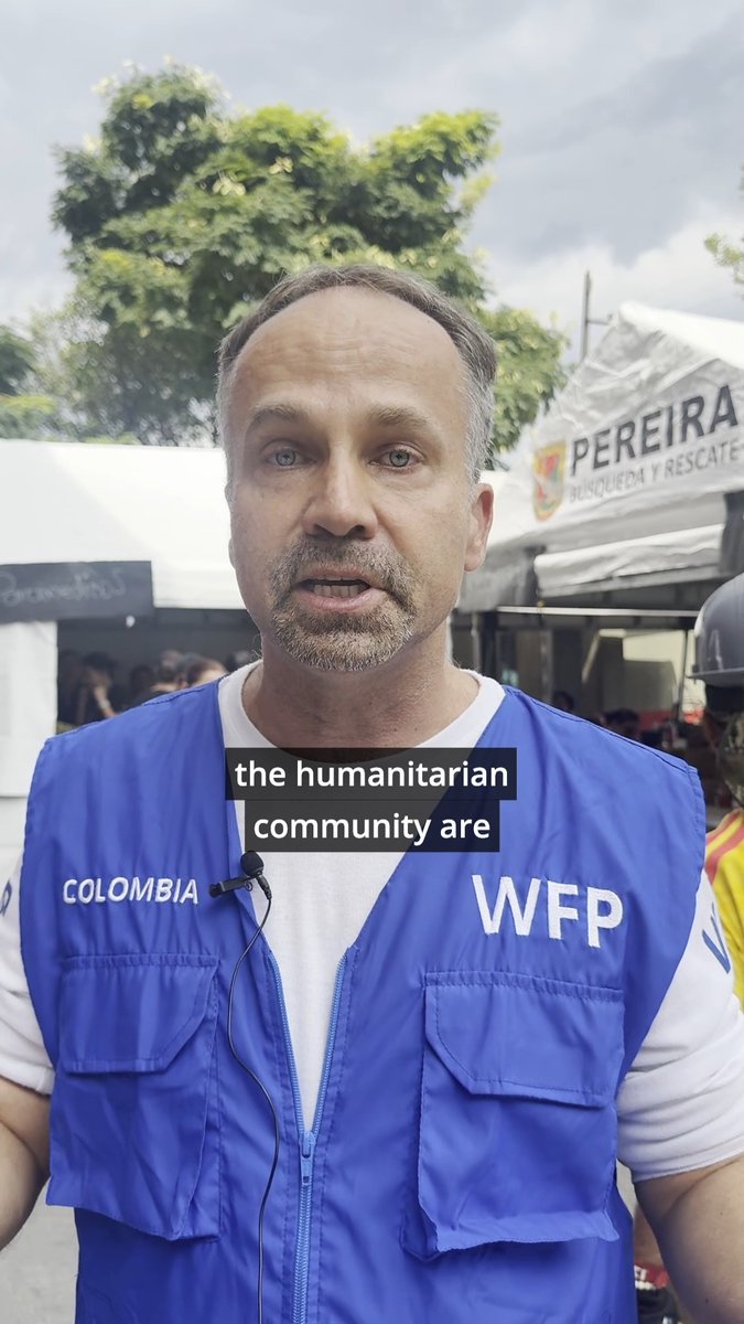 ๐#Colombia: The solidarity shown after the earthquake has been extraordinary. As WFP scales up assistance and supports the Government-led response, Director Programa Mundial de Alimentos en Colombia explains what it takes to reach families on the ground โคต๏ธ