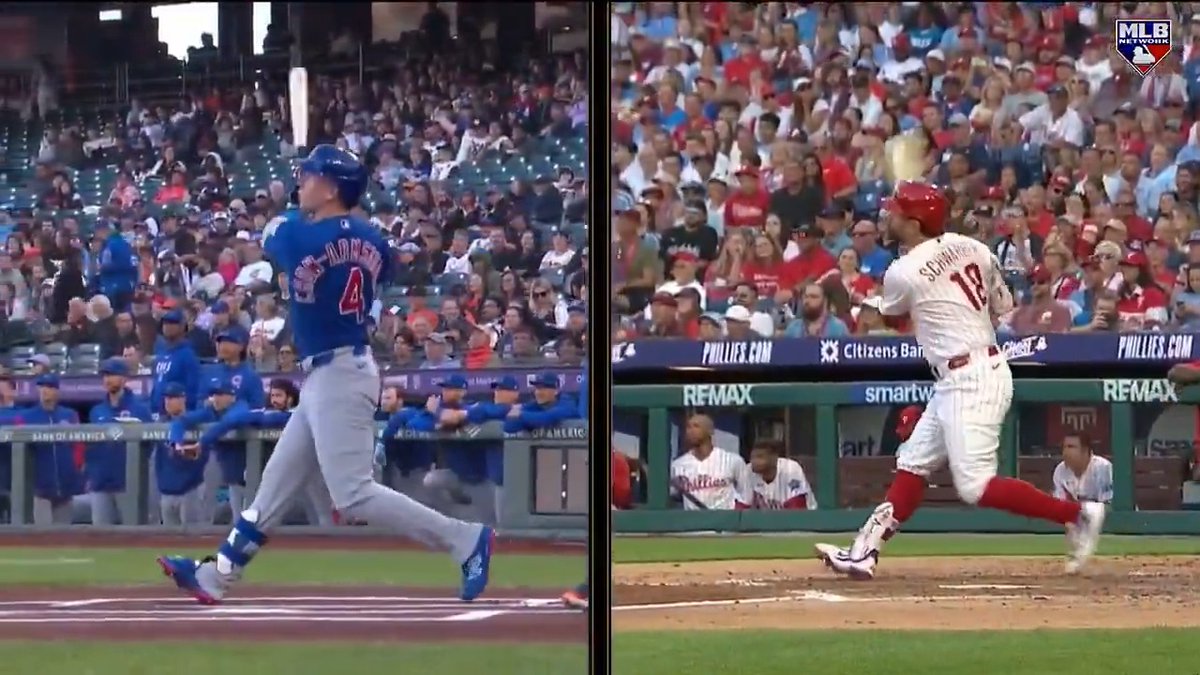 “We're talking about two of the best pull side air hitters in all of baseball…” Tom Verducci dives in on Pete Crow-Armstrong's adjustments at the plate and compares his swing to Kyle Schwarber.