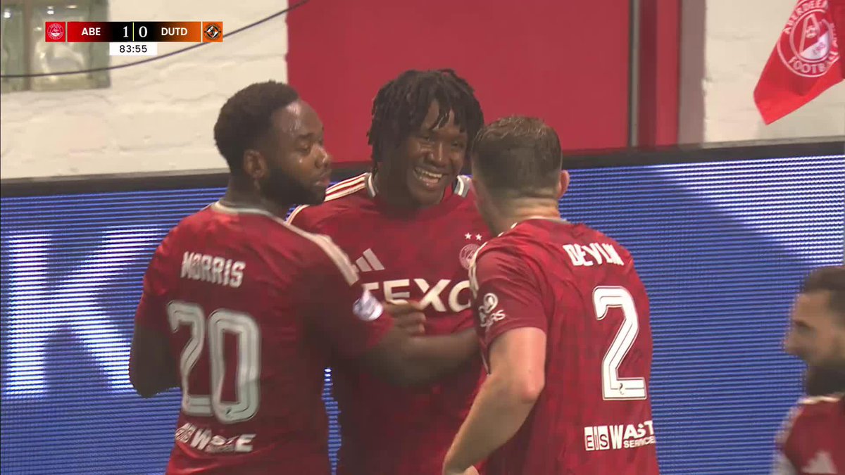 Not everyone gets a match winning moment like this in front of the Beach End. Keep smiling Pete.