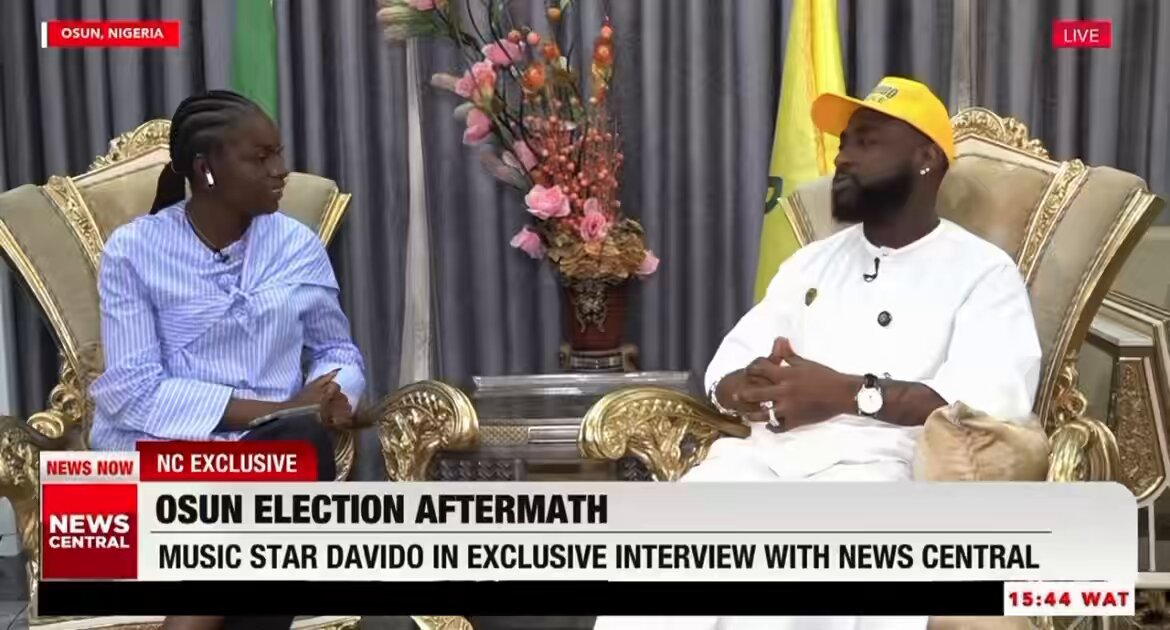 “I can never be a politician no matter what,I am a musician and I defeated over 14 governors😂” - Davido