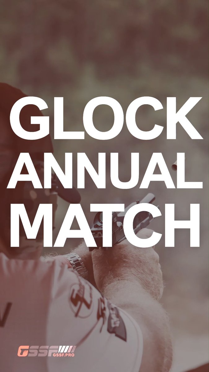 The GLOCK Annual Match is 1 month away! Register at