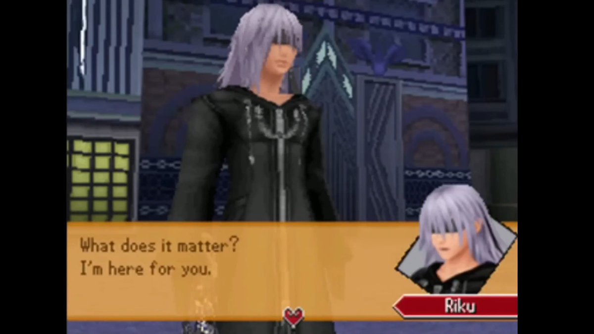 Riku's VA David Gallagher (Graven)'s cold reading of these lines in KH 358/2 Days, which he did live on stream recently, just shows the voice direction of KH3 was inconsistent. His delivery for both Riku and even Roxas is great?? So yeah, hoping for better direction in KH4🙏