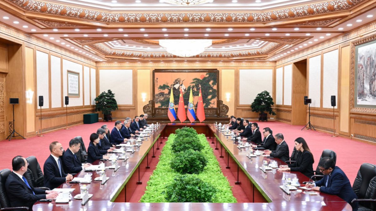 #XiJinping: China sees ties with Ecuador from a strategic, long‑term perspective