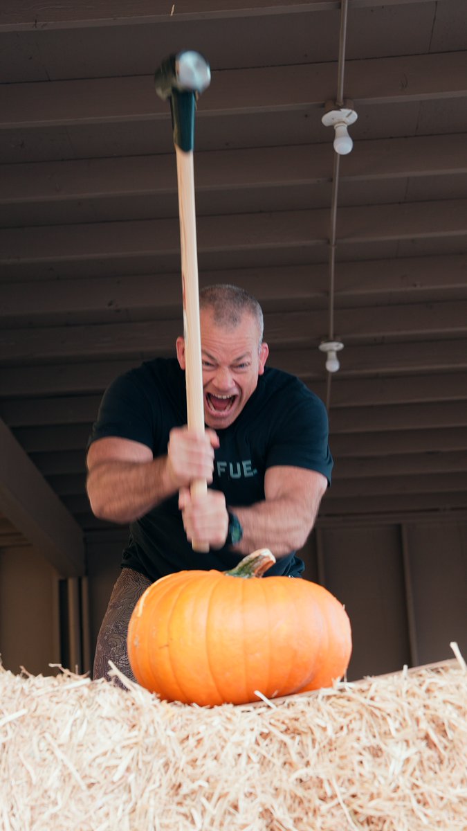Pumpkin spice was never the problem. It tastes incredible. It’s everything that came along with it that got out of hand. So we kept the flavor. Destroyed the rest. NEW Pumpkin Spice Protein Shake. 30g of grass-fed protein. Zero added sugar.