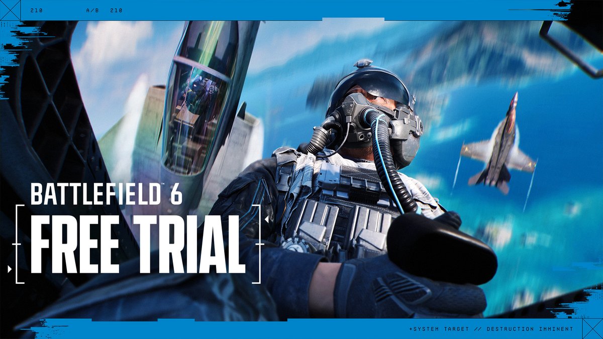 6 modes. 4 maps. 1 free week. Drop into #Battlefield6 and take on six modes across 4 maps, including the all-new Top Gun: Carrier Strike.